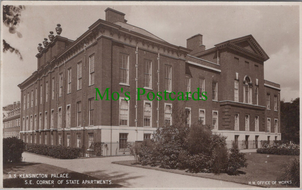 London Postcard - Kensington Palace State Apartments  DC1596