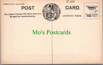 London Postcard - Westminster Abbey, Artist View DC1600