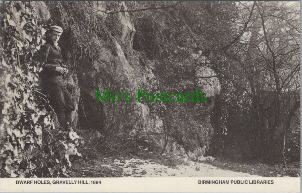 Warwickshire Postcard - Dwarf Holes, Gravelly Hill, 1894 - DC1625