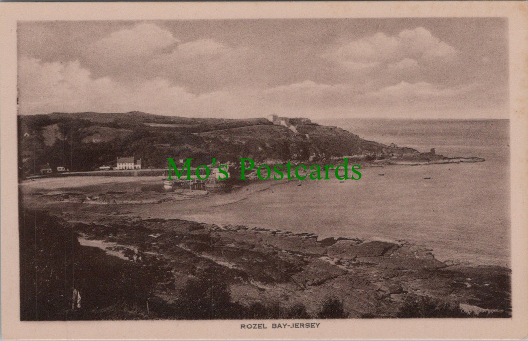 Jersey Postcard - Rozel Bay Fishing Port  DC1587