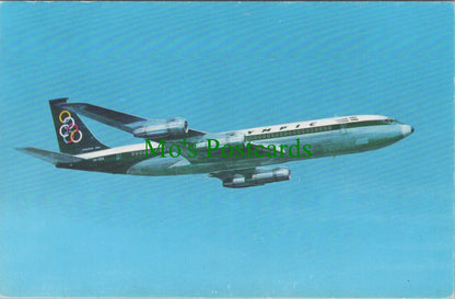 Aviation Postcard - Olympic Airways Boeing 707-320 Aeroplane DC1589