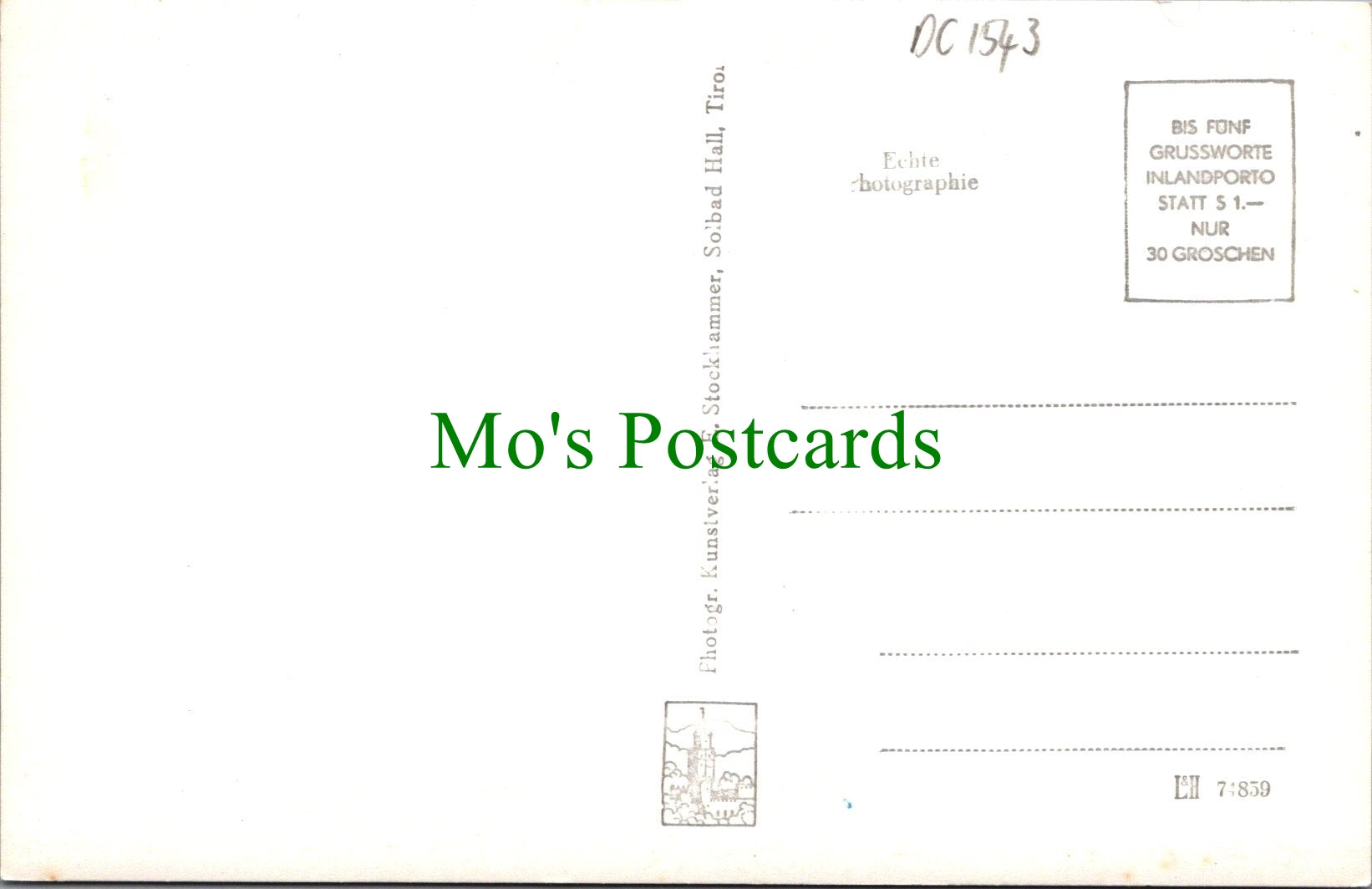 Austria Postcard - Natters, Waldgasth.z.Eiche m.Nordkette DC1543