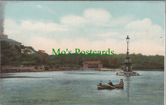 Northumberland Postcard - Newcastle, Leazes Park, The Lake  DC1551