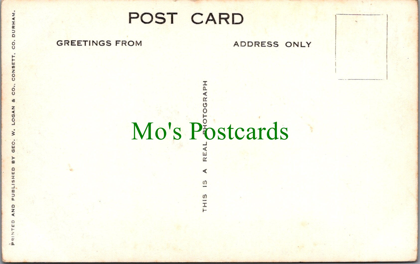 Cumbria Postcard - Map of Ambleside, Queens Youth Hostel SW13146