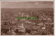 Load image into Gallery viewer, Bristol Postcard - Birds Eye View of Bristol From Cabot Tower   SW13160
