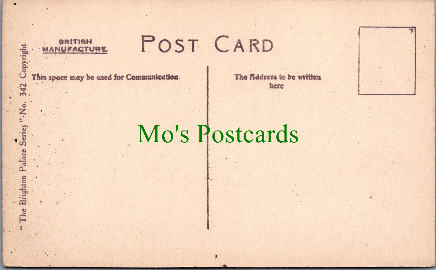 Sussex Postcard - Brighton, King Edward's Memorial  SW13173