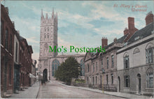 Load image into Gallery viewer, Warwickshire Postcard - Warwick, St Mary&#39;s Church    SW13177

