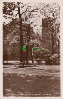 London Postcard - Ealing Common, All Saints Church   SW13184
