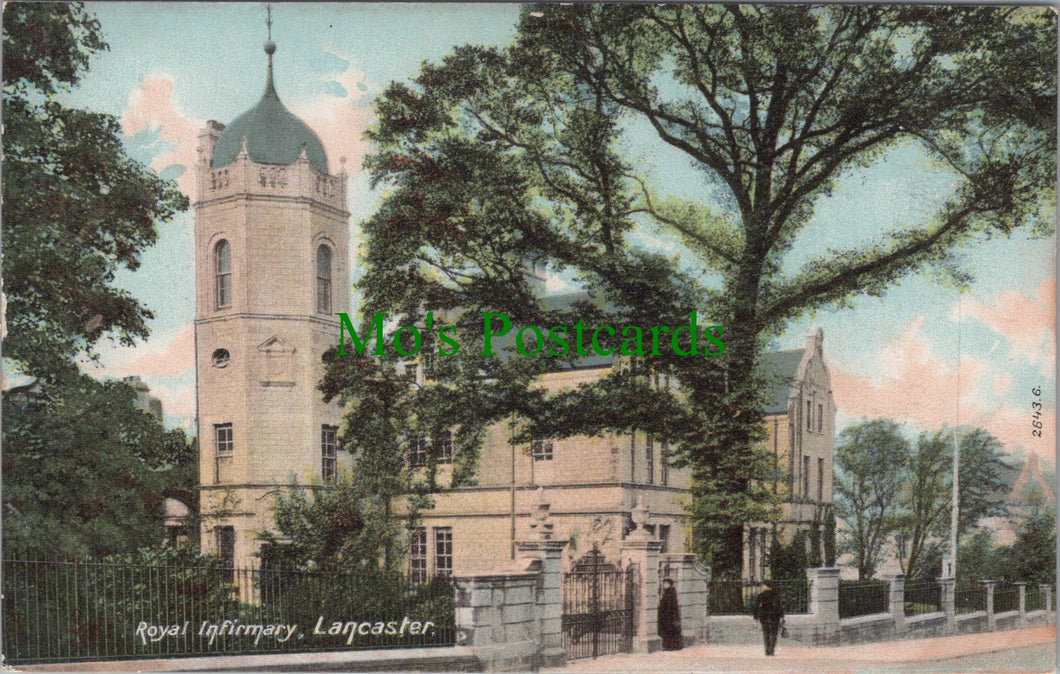 Lancashire Postcard - Lancaster Royal Infirmary   SW13216