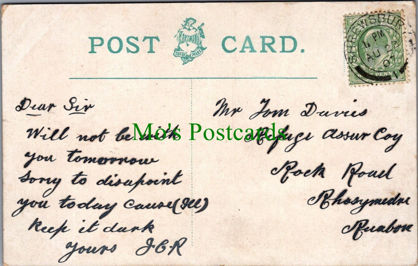 Shropshire Postcard - Shrewsbury, Wyle Cop  SW13219