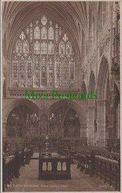 Devon Postcard - Exeter Cathedral, Choir Looking East   HP205