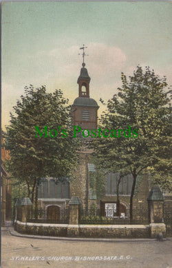 London Postcard - St Helen's Church, Bishopsgate HP212