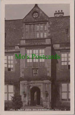 Yorkshire Postcard - Goldsborough Hall, The Front Door   HP148