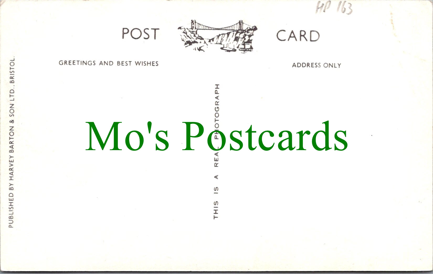 Herefordshire Postcard - The Yat Rock, Symonds Yat    HP163