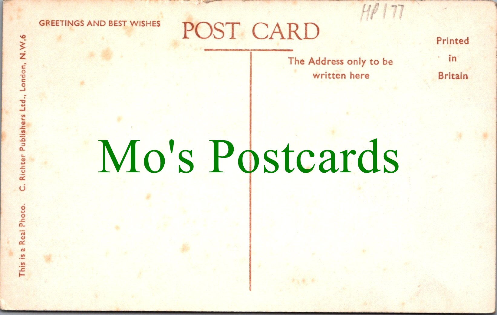 Yorkshire Postcard - Ripon Cathedral, West Front  HP177