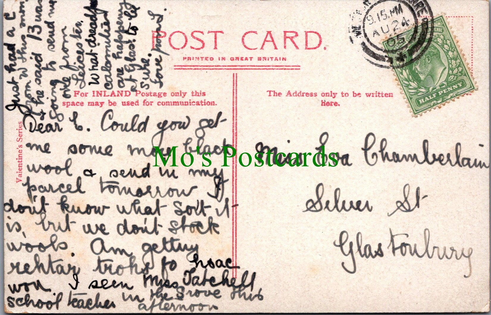 Somerset Postcard - Weston-Super-Mare, The Gardens, Grove Park  SW12670