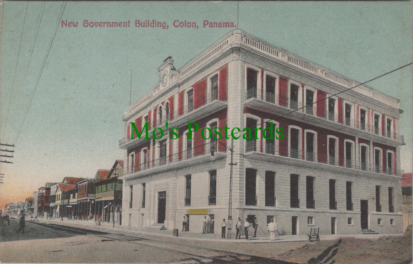 Panama Postcard - New Government Building, Colon  SW12672