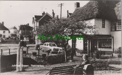 Devon Postcard - Thorverton, Jubilee Green  SW12675