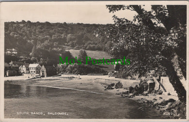 Devon Postcard - Salcombe, South Sands  SW12683