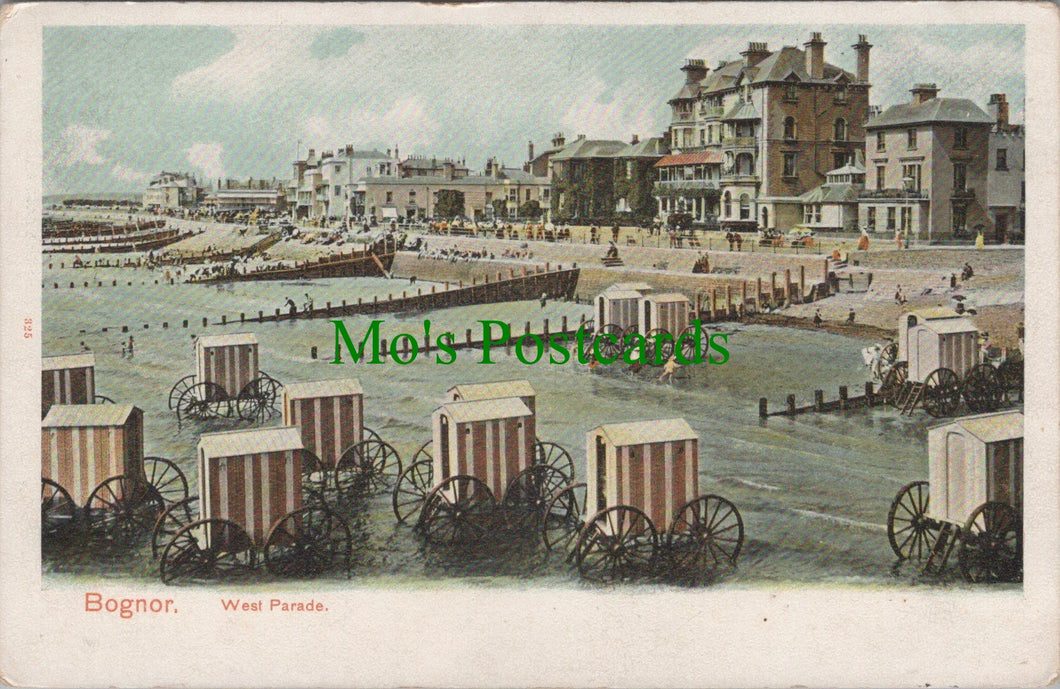 Sussex Postcard - Bognor, West Parade  DC2573