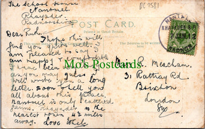 Wales Postcard - Rhayader From The Station DC2581