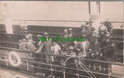 Wales Postcard - Glen Gower Paddle Steamer, Swansea SW12396