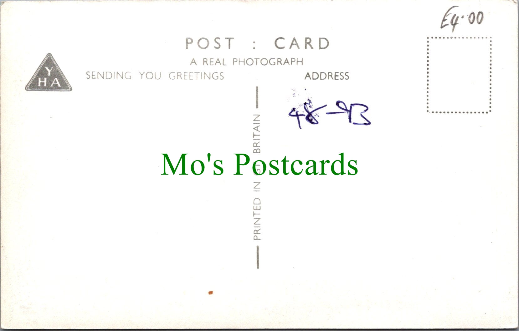 Wales Postcard - Ystradfellte Youth Hostel, Brecknockshire   SW12414