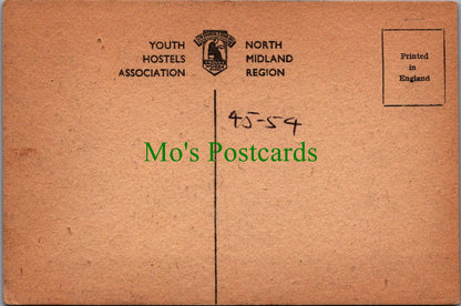 Derbyshire Postcard - Whitemeadows Youth Hostel   SW12421