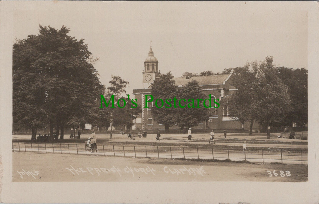 London Postcard - Clapham, The Parish Church   SW12444