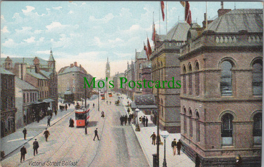 Northern Ireland Postcard - Victoria Street, Belfast  SW12447