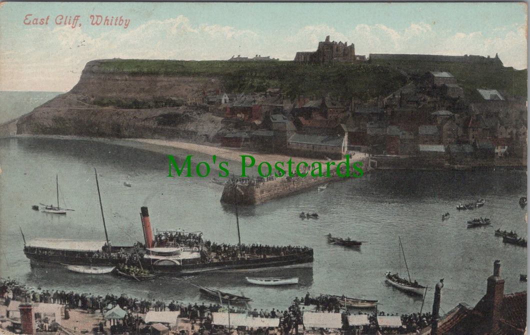 Yorkshire Postcard - East Cliff, Whitby   SW12468