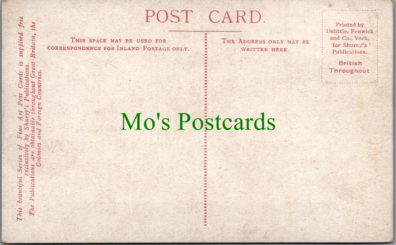 Kent Postcard - Canterbury, Black Prince's Wells   SW13253