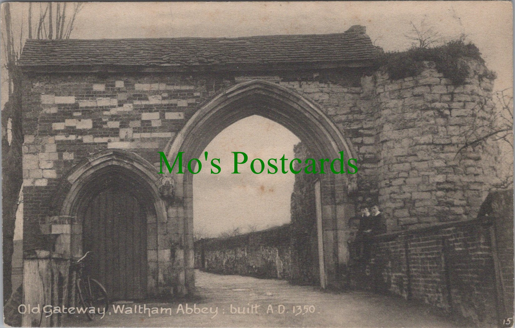 Essex Postcard - Waltham Abbey Old Gateway SW13265