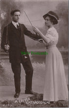Load image into Gallery viewer, Romance Postcard - A Little Entanglement  SW13278
