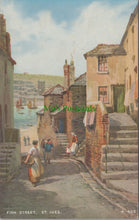 Load image into Gallery viewer, Cornwall Postcard - Fish Street, St Ives  SW10958
