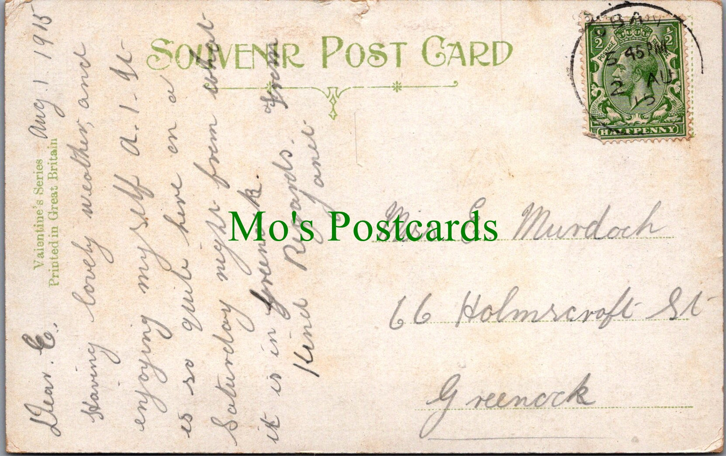 Scotland Postcard - Pass of Brander, Lochawe - MacDonald  SW10962