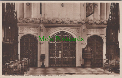 London Postcard - Westminster Abbey, Henry VII's Chapel SW10964