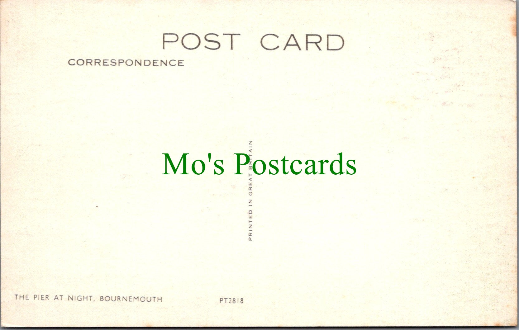 Dorset Postcard - Bournemouth Pier at Night  SW10981