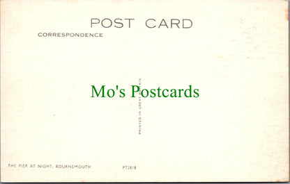 Dorset Postcard - Bournemouth Pier at Night  SW10981