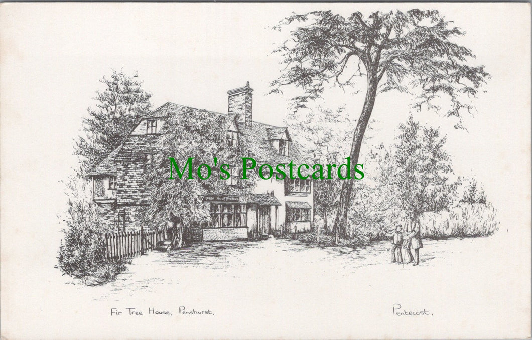 Kent Postcard - Fir Tree House, Penshurst  SW10986