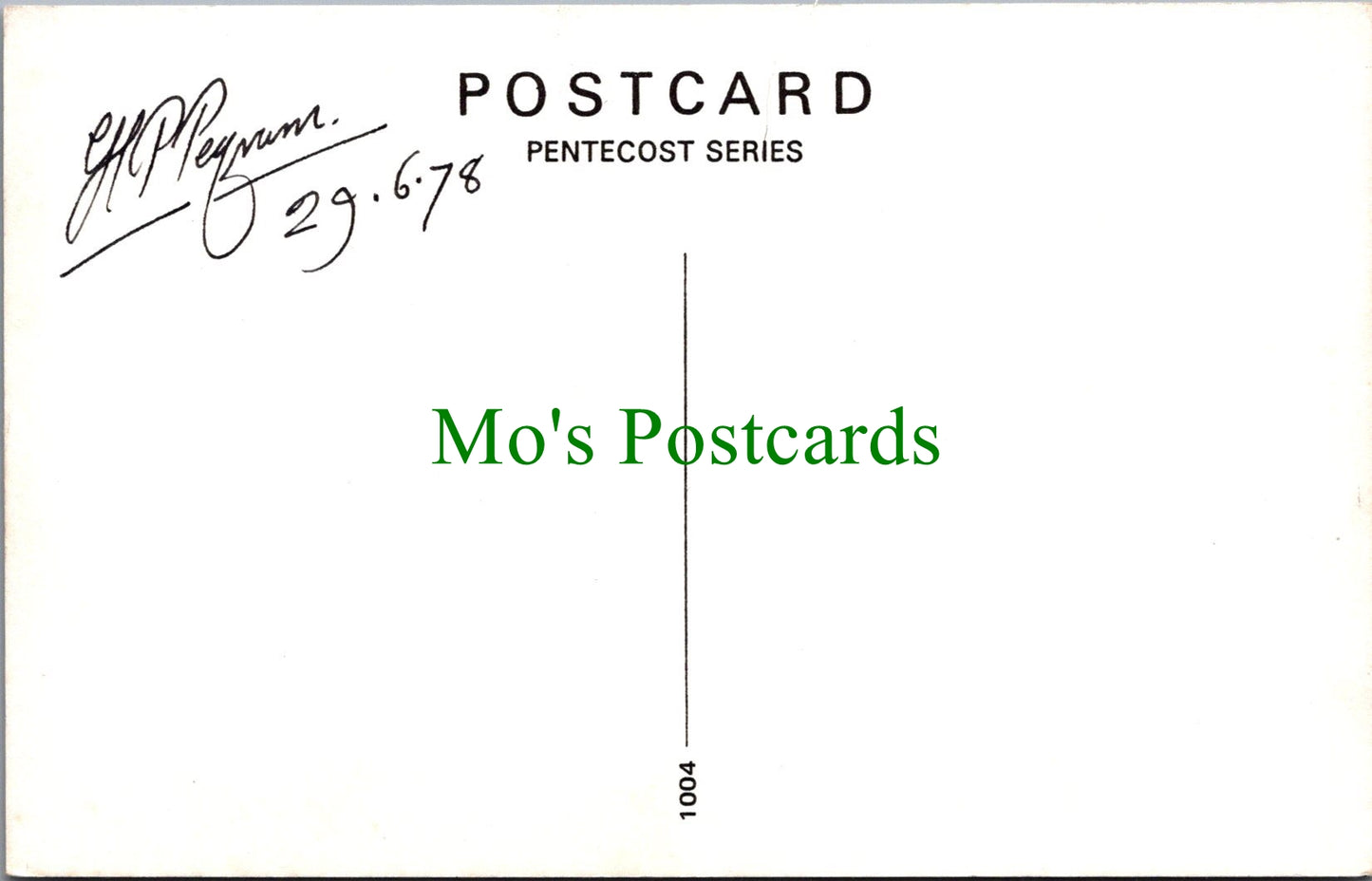 Kent Postcard - Fir Tree House, Penshurst  SW10986