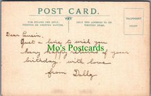 Load image into Gallery viewer, Nature Postcard - Hand Painted Birthday Flowers  SW10994
