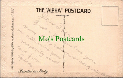 Greetings Postcard - Birthday Greetings To My Sister  SW11012