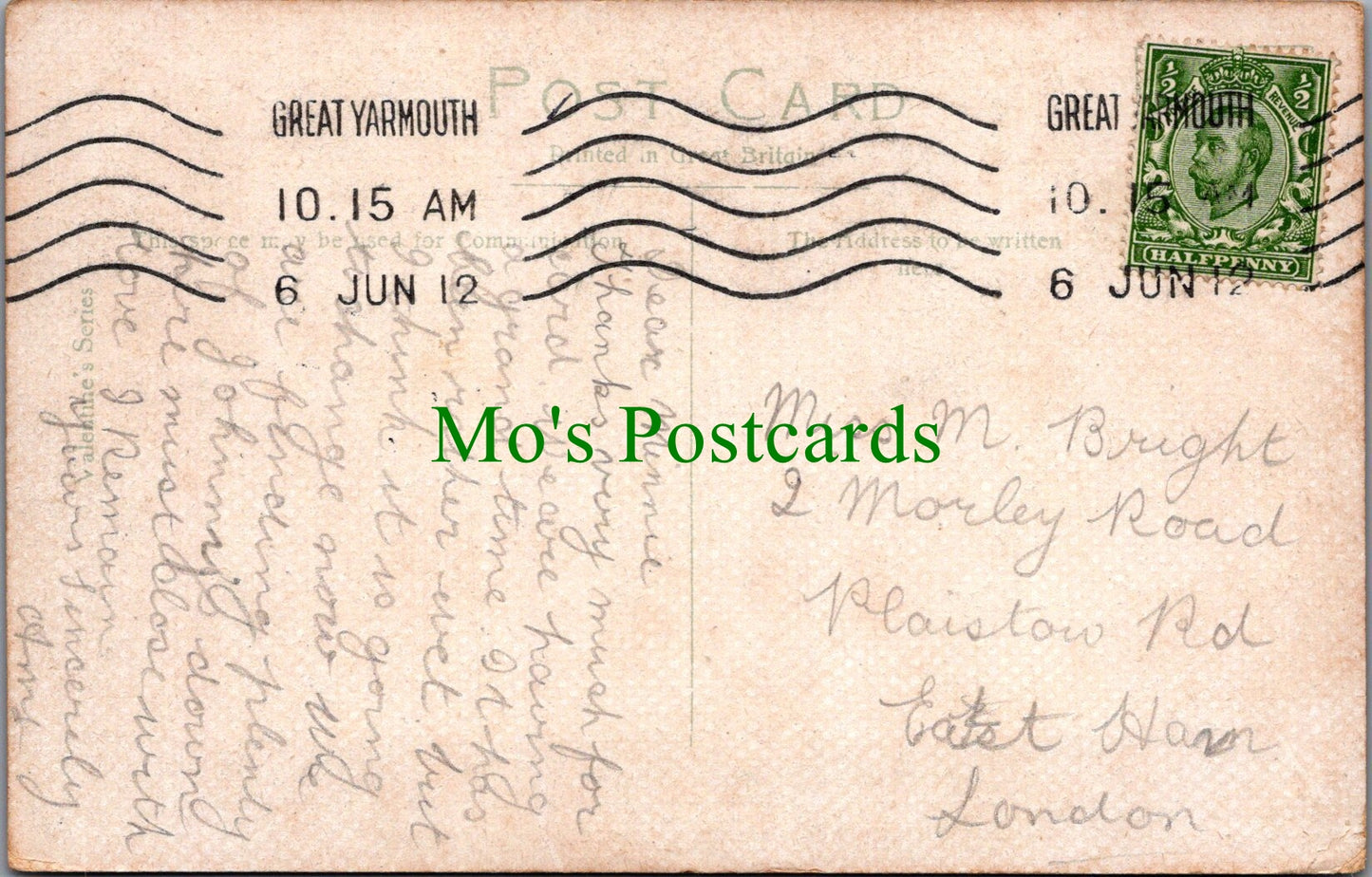 Norfolk Postcard - Great Yarmouth, Marine Drive  SW11014