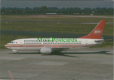 Aviation Postcard - BHY-Bosphorus Airways Boeing B.737 Aeroplane  SW11488