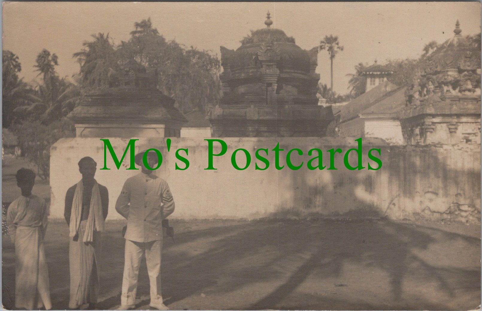 Turkey Postcard? - Locals and Soldier at Unidentified Location SW11033