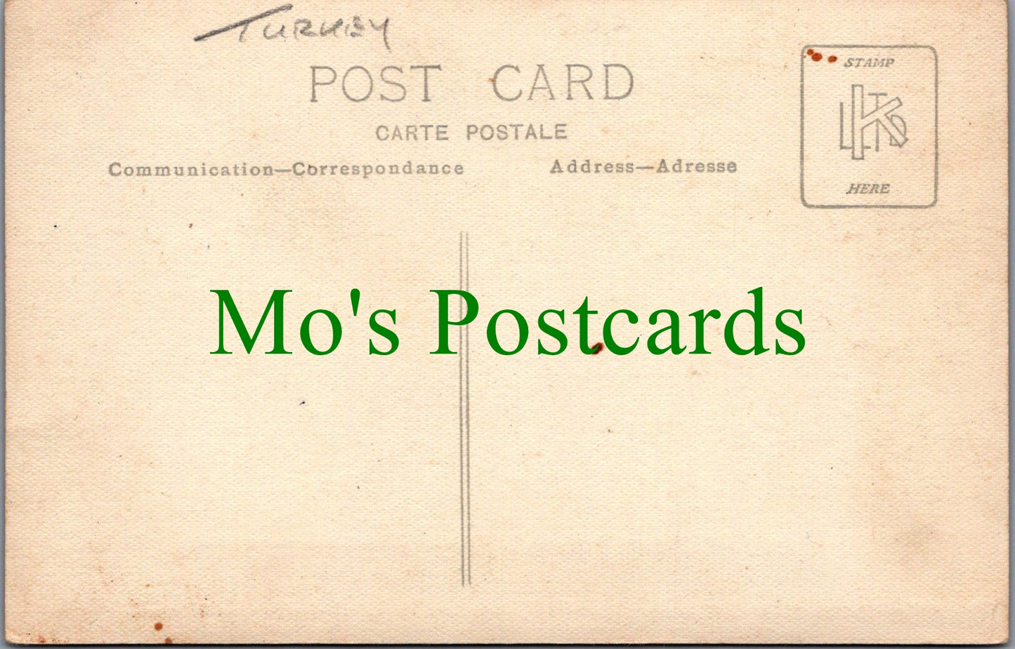 Turkey Postcard? - Locals and Soldier at Unidentified Location SW11033