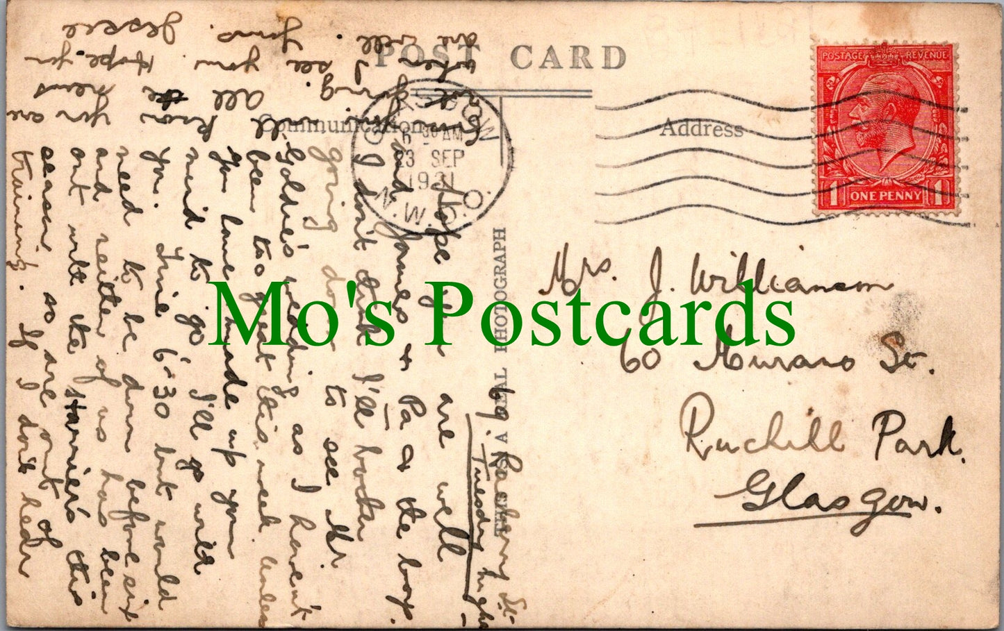 Scotland Postcard - Grantown-On-Spey, Moray  SW11036