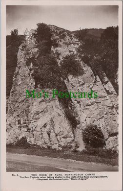 Somerset Postcard - Burrington Combe, The Rock of Ages SW11050