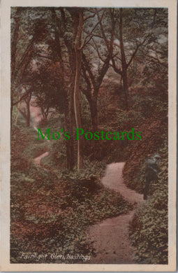 Sussex Postcard - Fairlight Glen, Hastings   SW11055